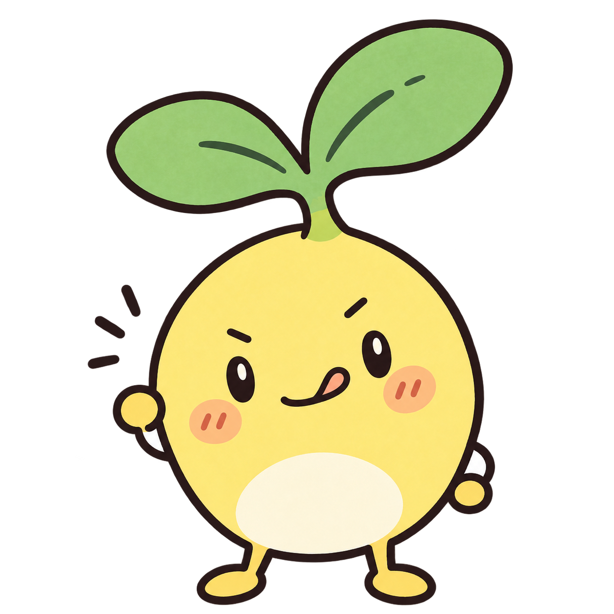 できタネの案内キャラクター